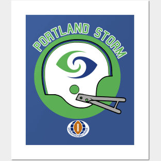 Portland Storm  (World Football League) 1974 Posters and Art